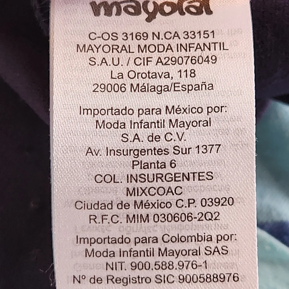 Mayoral Pleated A-Line Dress Size 4 Color Navy - Picture 5 of 10